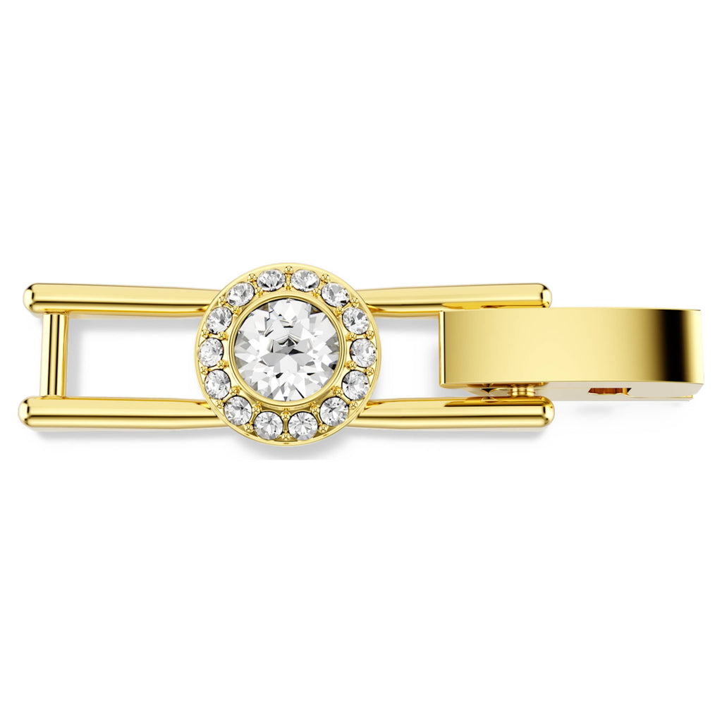 Swarovski Una Angelic extender Round cut, White, 18K rose gold finish